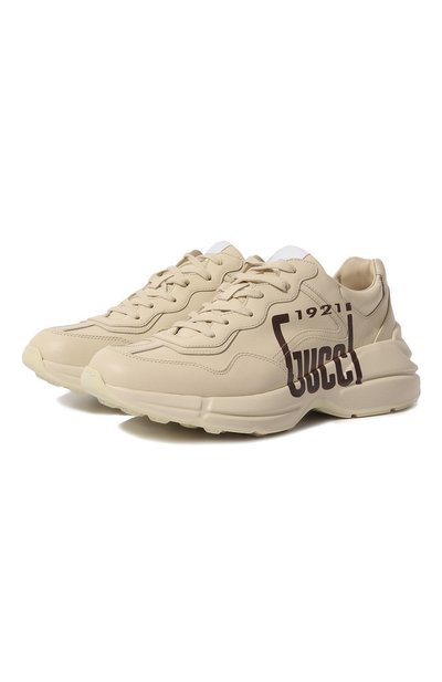 Кожаные кроссовки rhyton GUCCI, арт. 684896 DRW00, фото 1