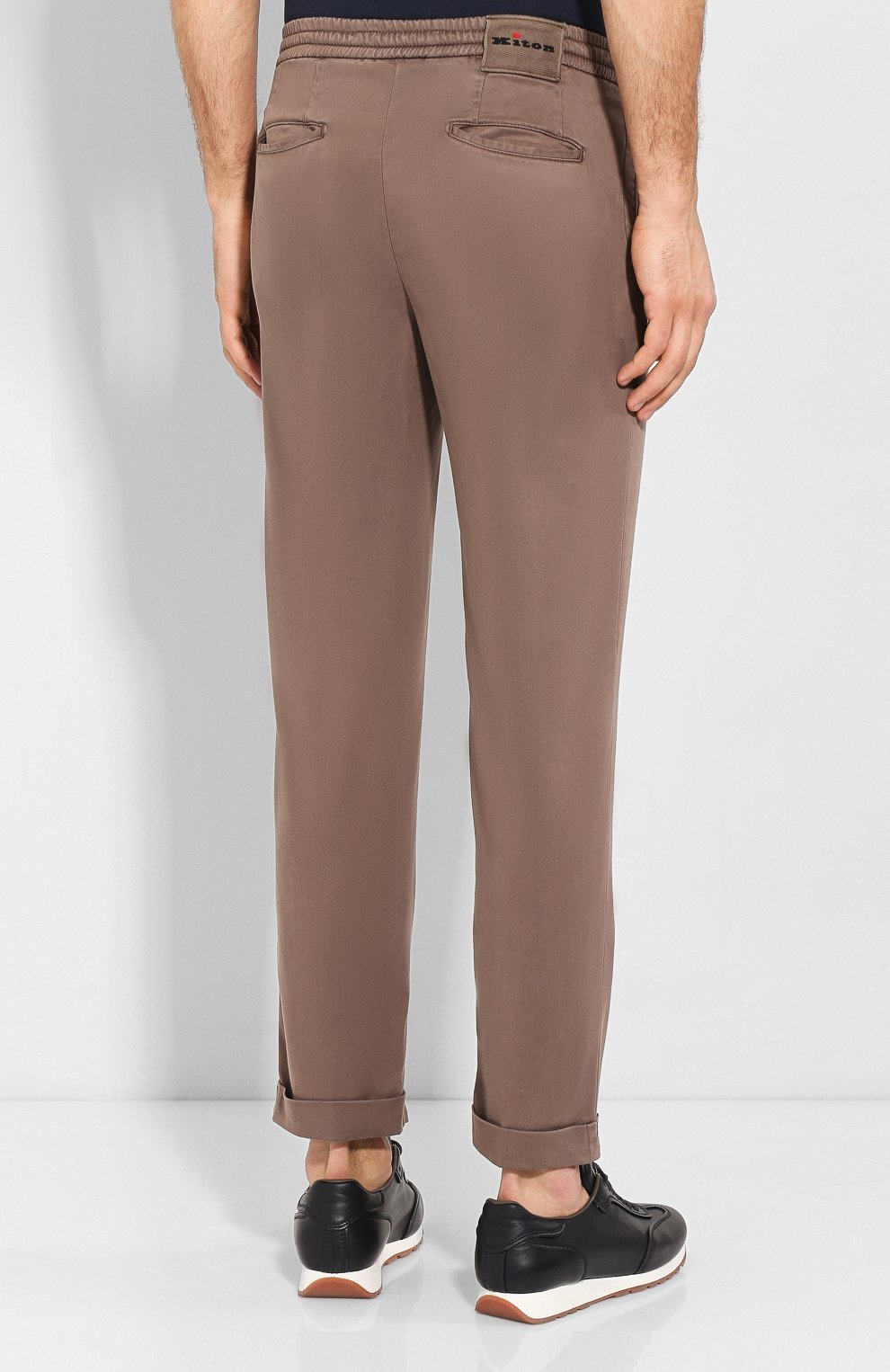 Льняные брюки KITON, арт. UFPLACJ07S40, фото 4