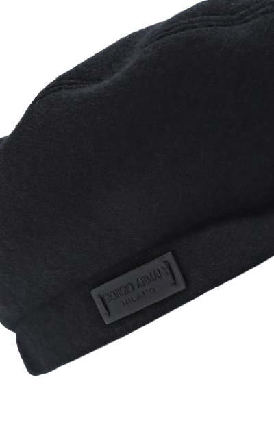 Кашемировый берет GIORGIO ARMANI черного цвета по цене 136000 руб., арт. GW001995/AF19191, фото 3 Кашемировый берет GIORGIO ARMANI, арт. GW001995/AF19191, фото 3