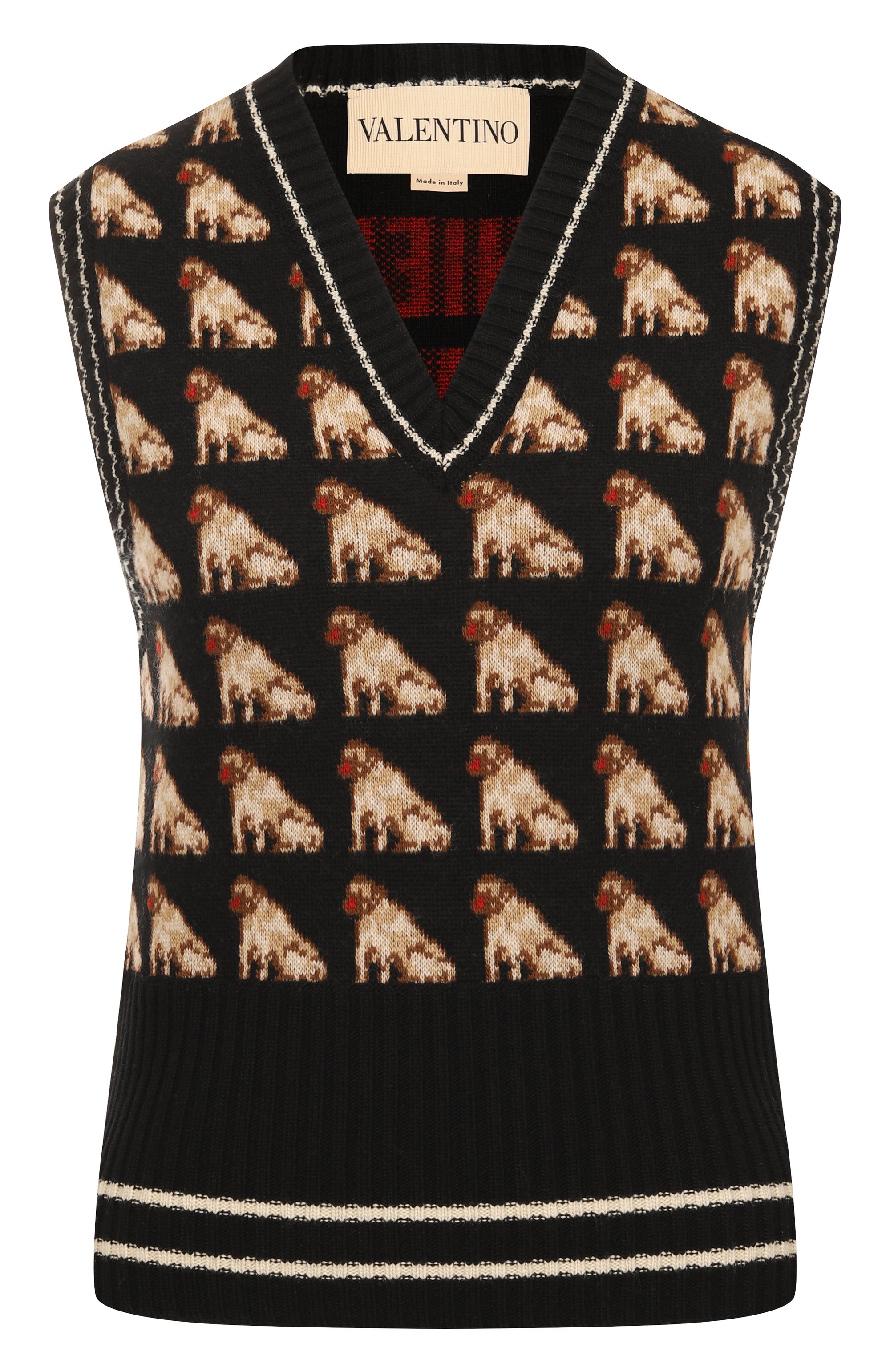 Шерстяной жилет VALENTINO, арт. 7B3K400P9K3, фото 1