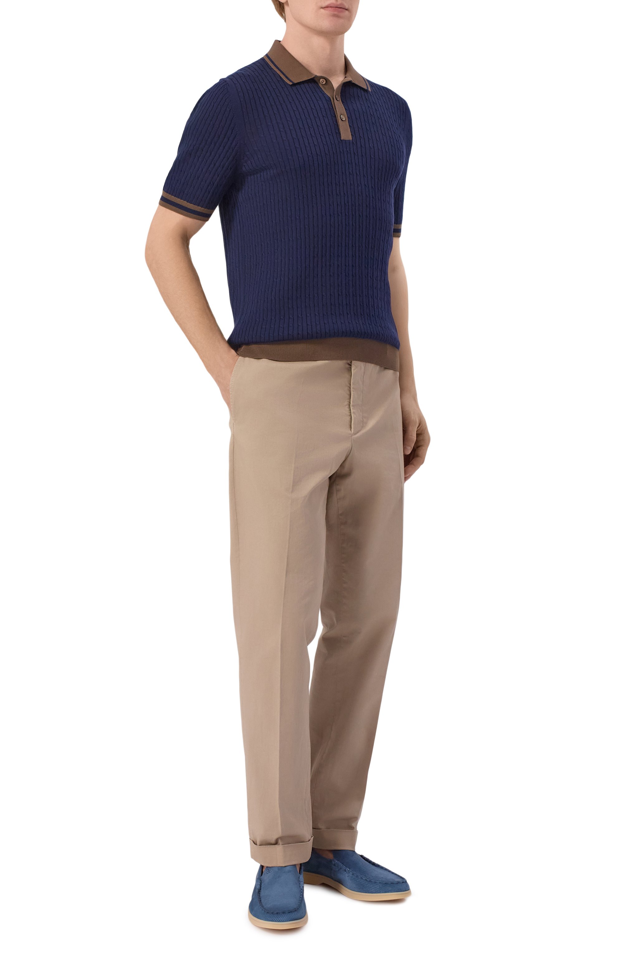 Замшевые лоферы FABI, арт. FU1465/VEL0UR, фото 2