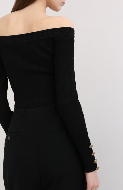 Топ из вискозы BALMAIN, арт. UF10526/K110, фото 4