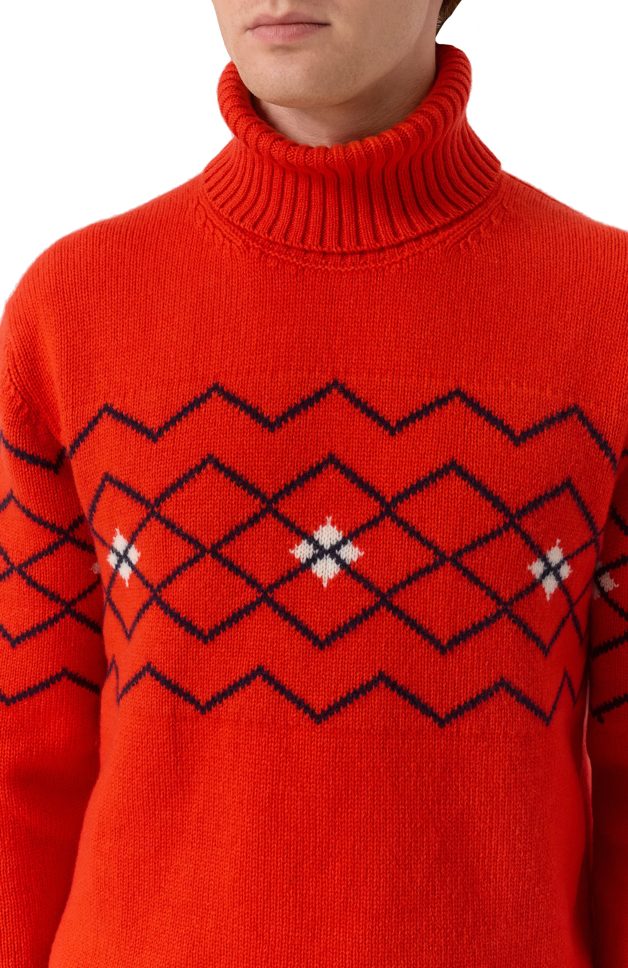 Свитер из шерсти и кашемира KITON, арт. UMM071803, фото 5