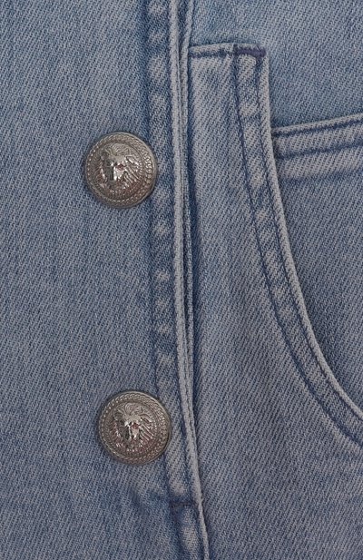 Джинсовые шорты BALMAIN, арт. BW6C49, фото 3