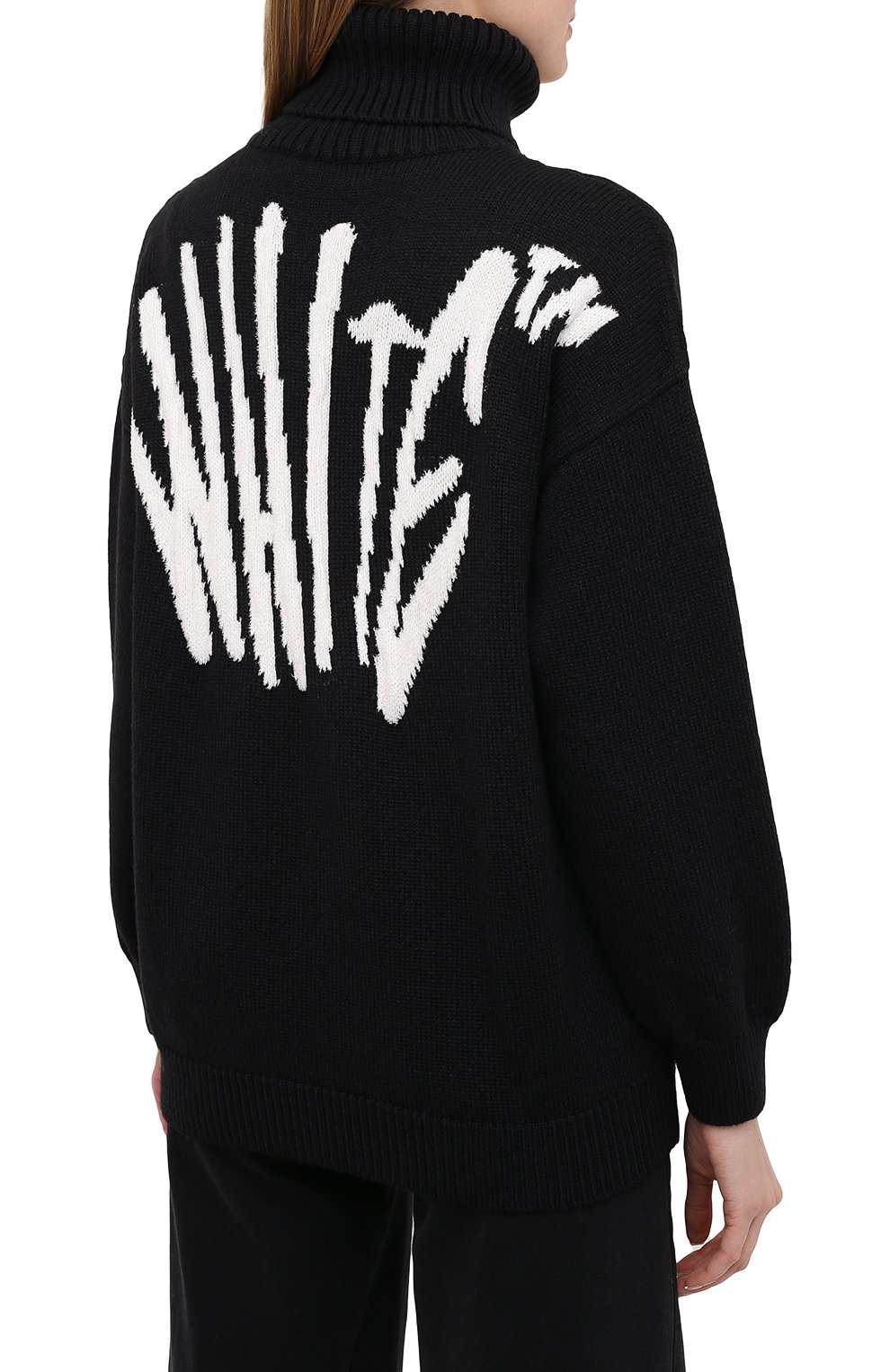 Шерстяной свитер OFF-WHITE, арт. 0WHF008F20KNI0011001, фото 4