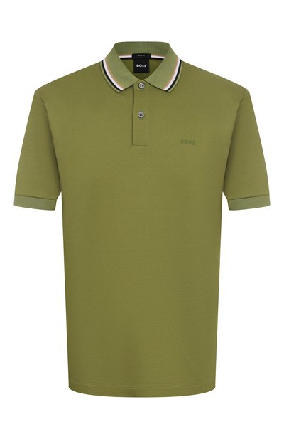 Мужское хлопковое поло BOSS, арт. 50469360