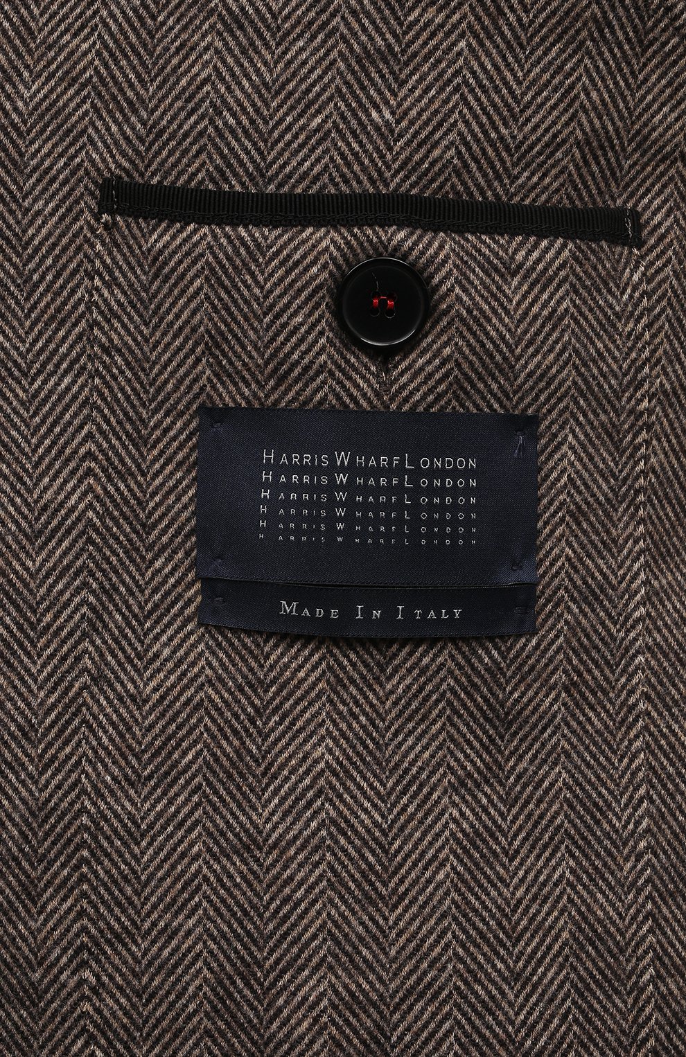 Пиджак из шерсти и хлопка HARRIS WHARF LONDON, арт. C8P22MRA, фото 8