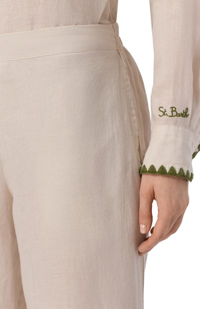 Льняные брюки MC2 SAINT BARTH, арт. STBW TARYN/06874H, фото 5