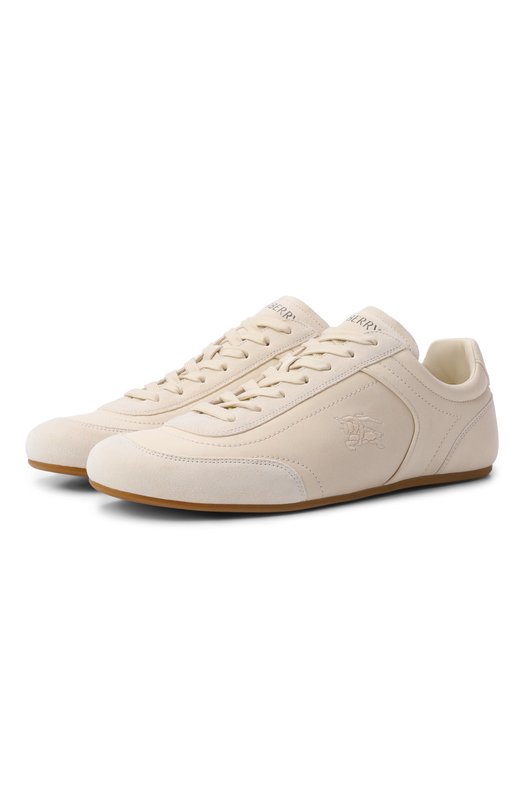 Кожаные кеды Knight Burberry 8125529 Бежевый 8125529