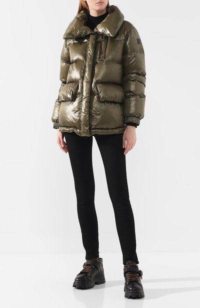 Пуховик woolrich alquippa WOOLRICH хаки цвета по цене 51500 руб., арт. WWCPS2786/UT1702, фото 2 Пуховик woolrich alquippa WOOLRICH, арт. WWCPS2786/UT1702, фото 2