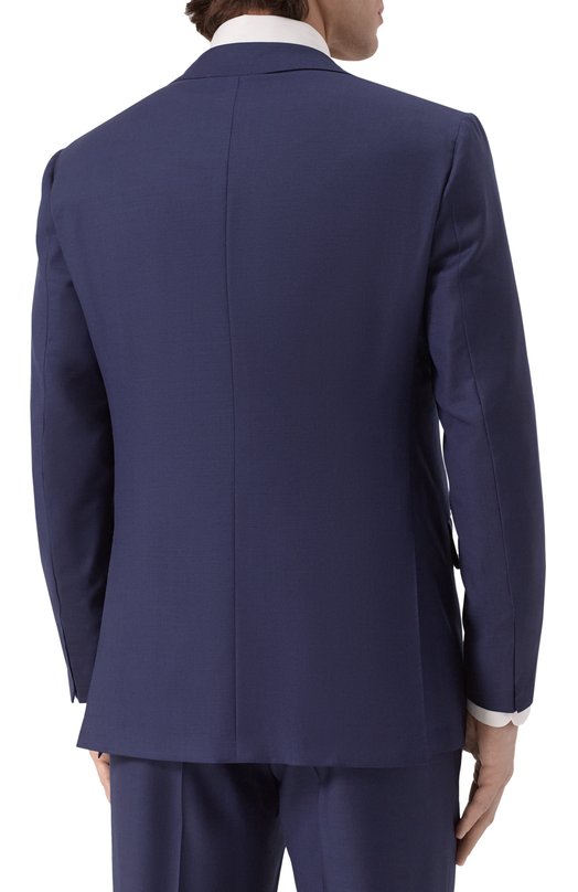 Шерстяной костюм Kiton UA81K0602E10 Синий  UA81K0602E10 Фото 5