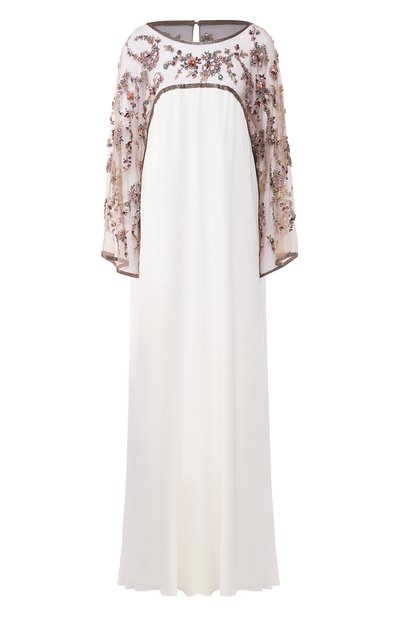 Женское шелковое платье MARCHESA, арт. M28702