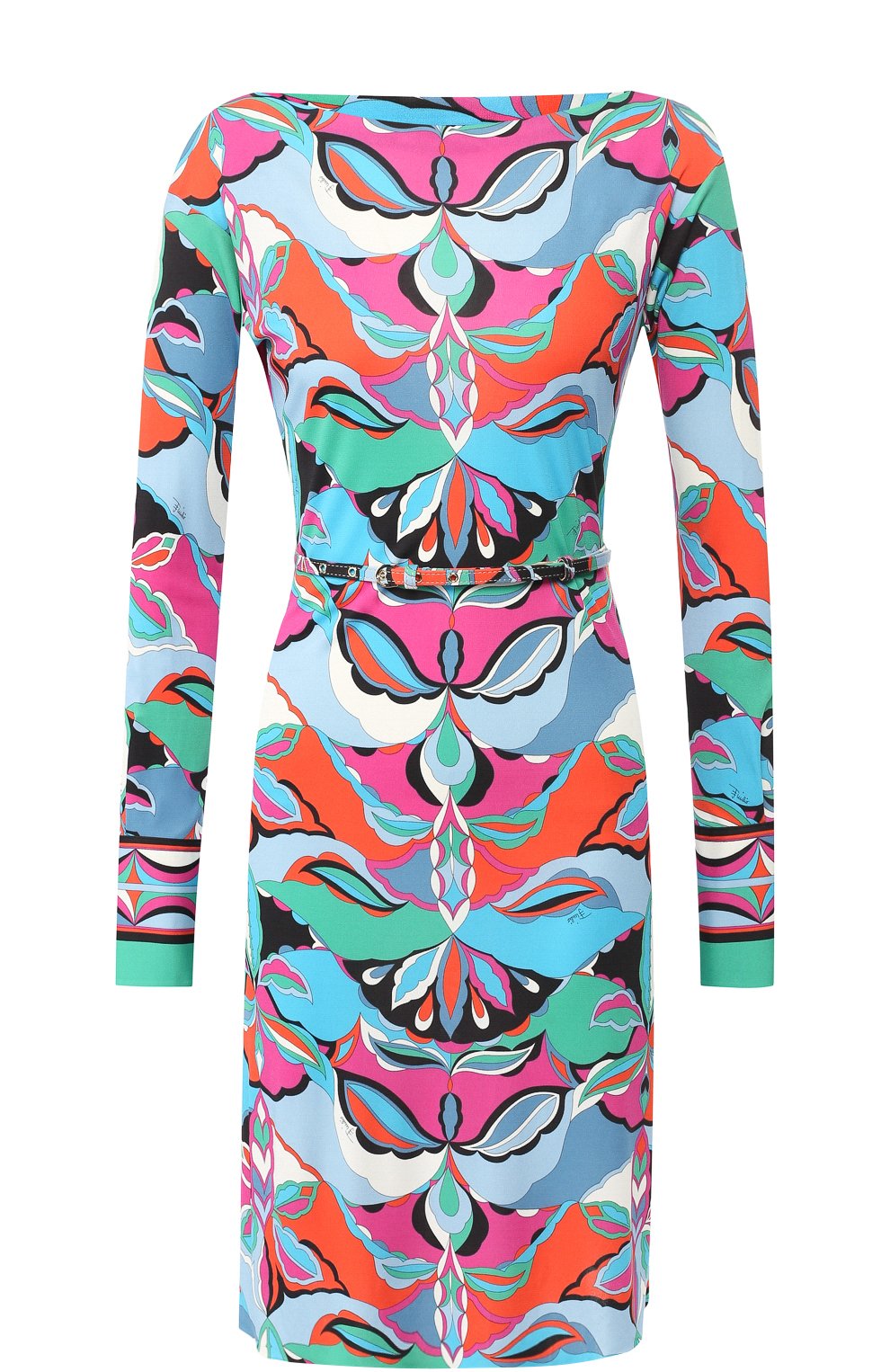 Платье с поясом и принтом EMILIO PUCCI, арт. 8UJG53/8U744, фото 1