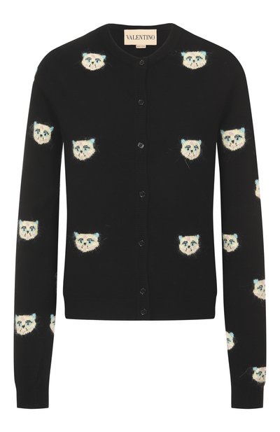 Женский шерстяной кардиган VALENTINO, арт. 7B3KA12Y/9NK