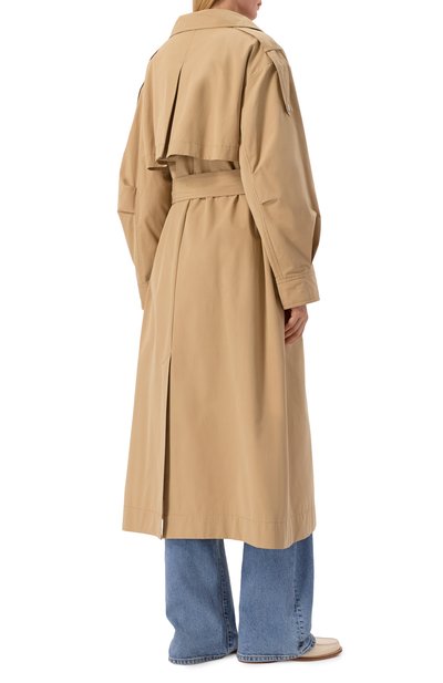 Тренч BOSS ORANGE бежевого цвета по цене 59950 руб., арт. 50552113, фото 4 Тренч BOSS ORANGE, арт. 50552113, фото 4