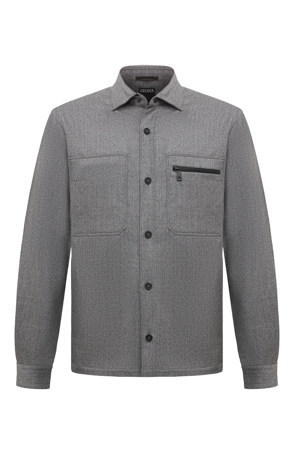 Шерстяная куртка-рубашка ZEGNA, арт. UCV01A6/S0TM2, фото 1
