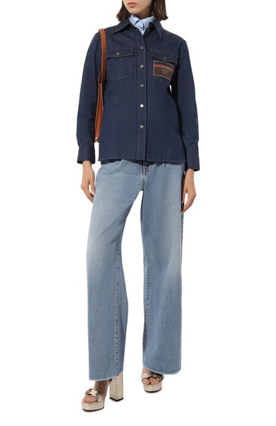 Джинсовая рубашка GUCCI, арт. 628881 XDA93, фото 2
