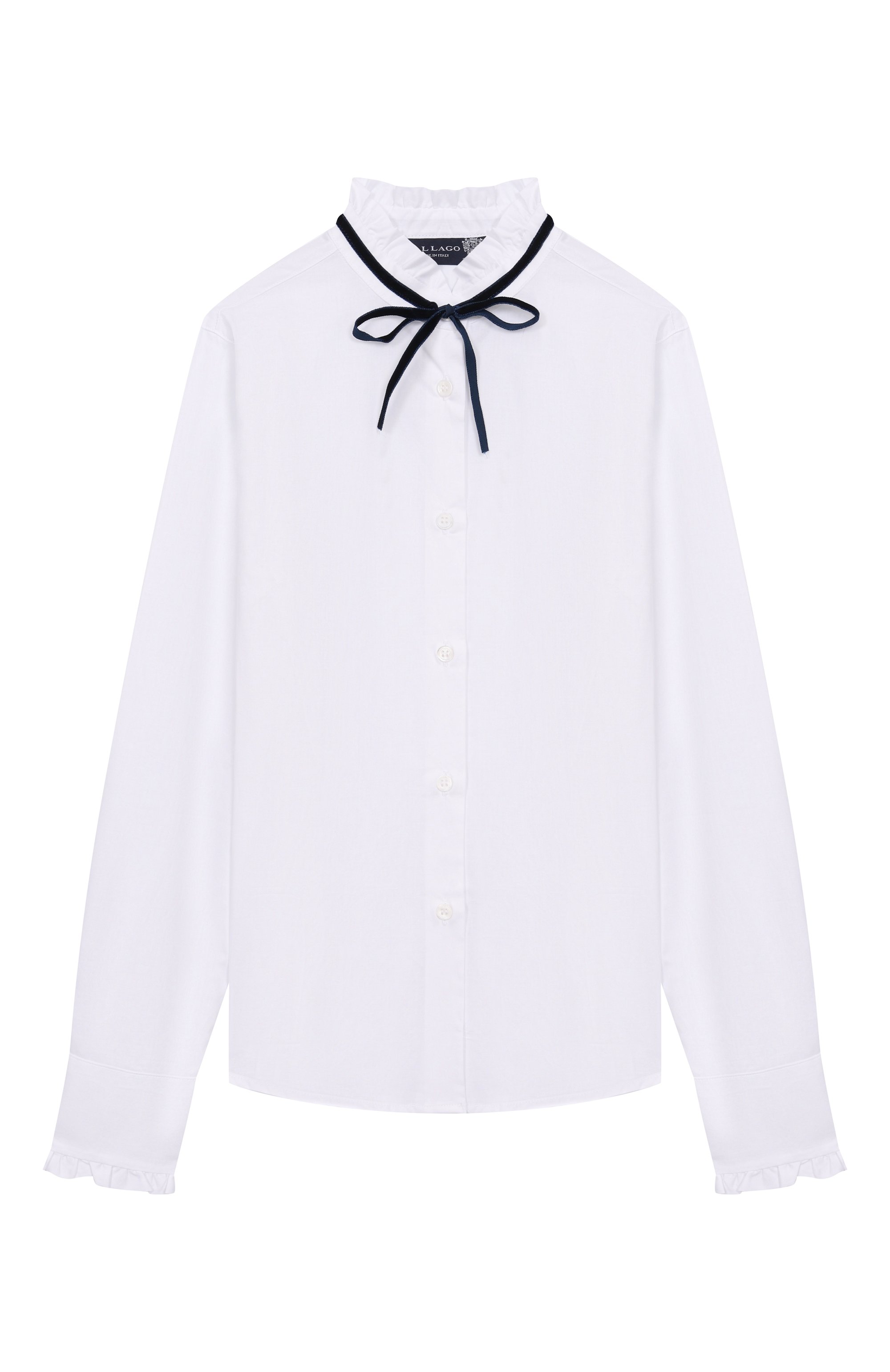 Хлопковая блузка DAL LAGO, арт. R411B/7628/13-16, фото 1