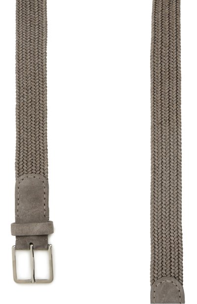 Льняной ремень с отделкой из замши LORO PIANA, арт. FAF2297, фото 2