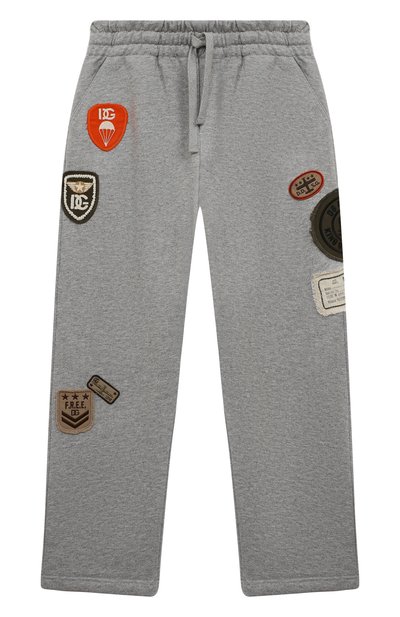 Хлопковые брюки DOLCE & GABBANA, арт. L4JPDA/G7E0D/8-14, фото 1