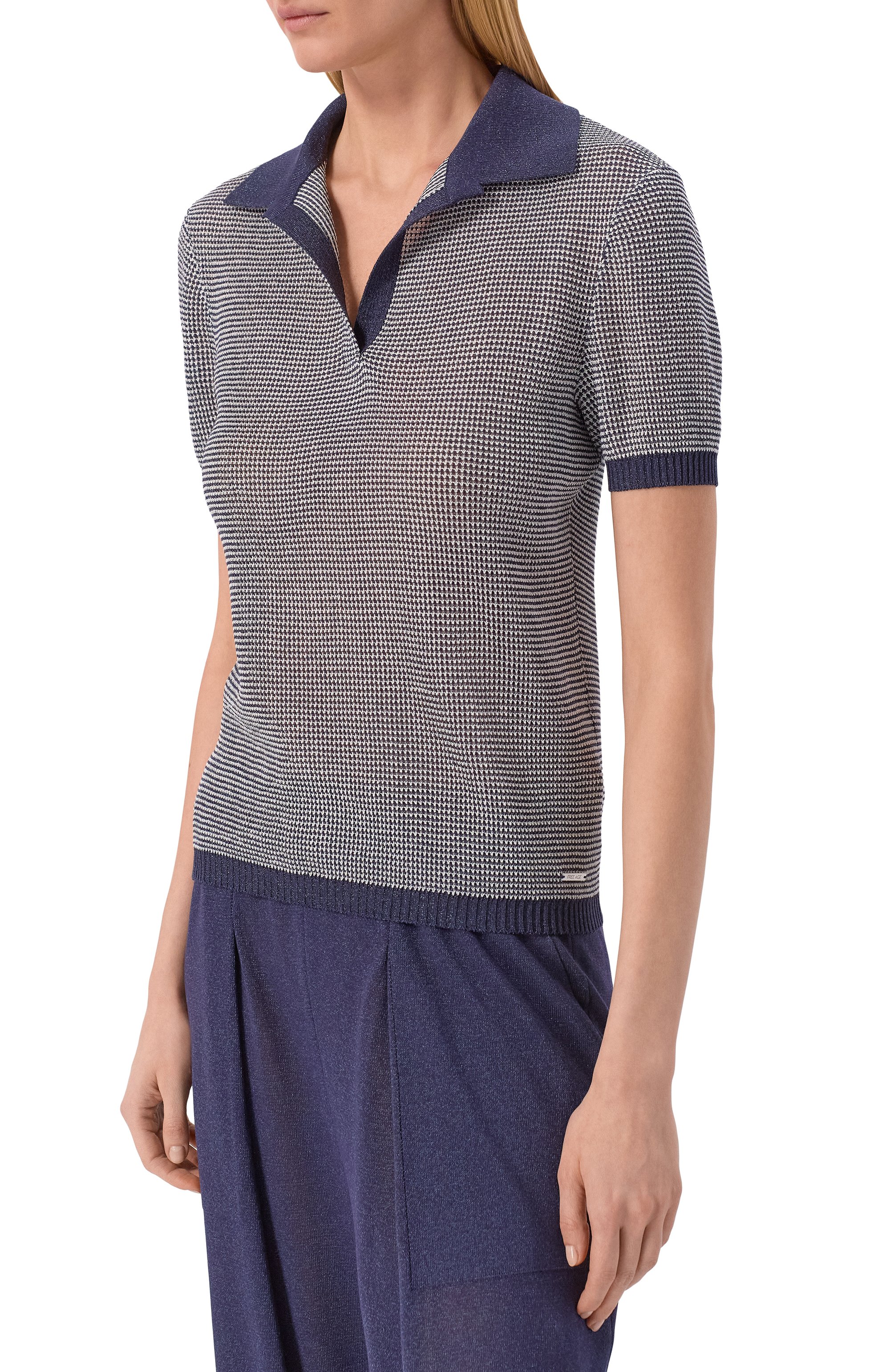 Поло из вискозы FREEAGE, арт. S26.JM178.7000.494, фото 3