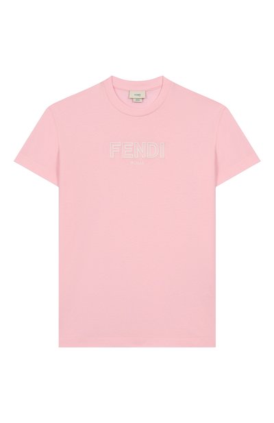Хлопковая футболка FENDI, арт. JUI159/7AJ/8-12+, фото 1