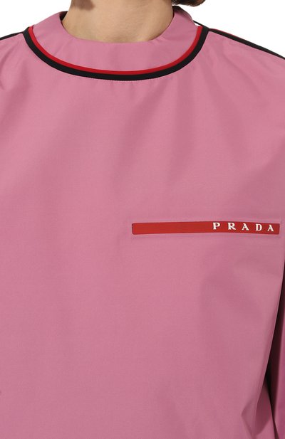 Топ prada linea rossa PRADA розового цвета по цене 170000 руб., арт. 29Y860-1XV1-F01N6-202, фото 5 Топ prada linea rossa PRADA, арт. 29Y860-1XV1-F01N6-202, фото 5