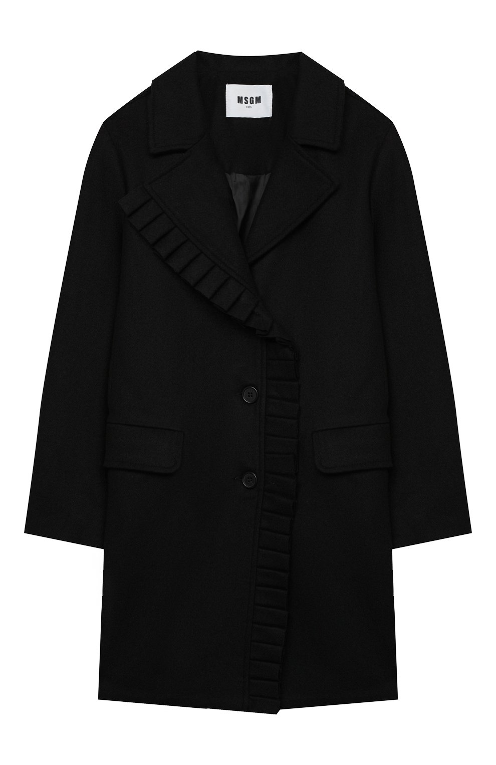 Шерстяное пальто MSGM KIDS, арт. 025146, фото 1