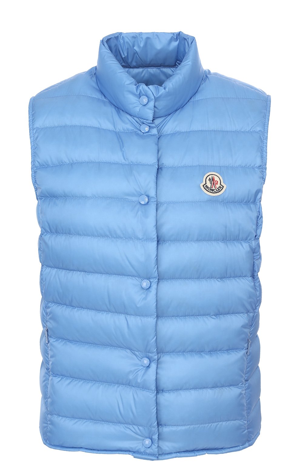 Стеганый пуховый жилет с воротником-стойкой MONCLER, арт. C1-093-48303-99-53048, фото 1