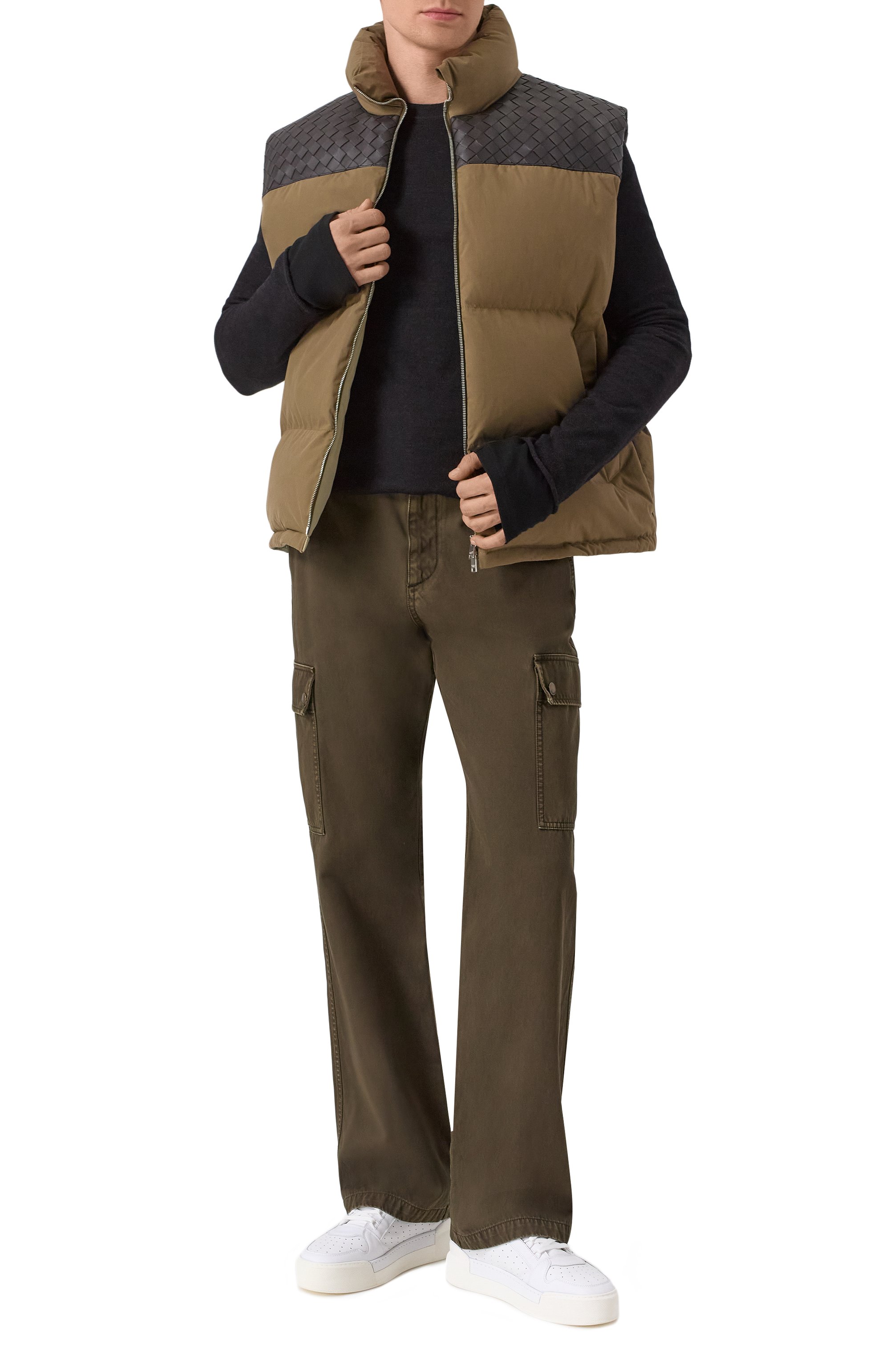 Пуховый жилет BOTTEGA VENETA, арт. 815200/V1LE0, фото 2