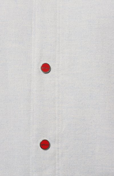 Хлопковая рубашка KITON, арт. UMCMARH0906101, фото 5