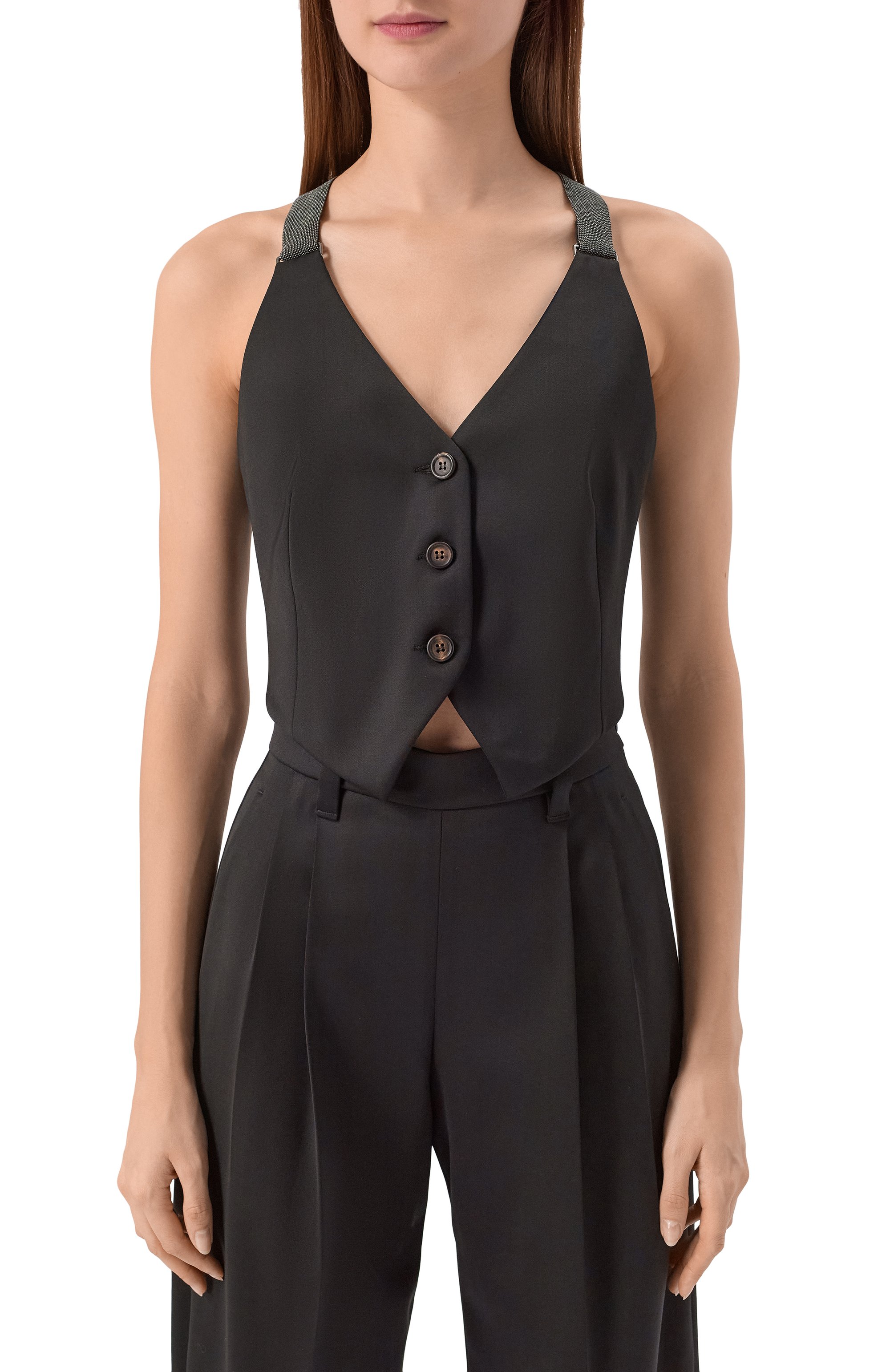 Шерстяной жилет BRUNELLO CUCINELLI, арт. MB166SY506, фото 3