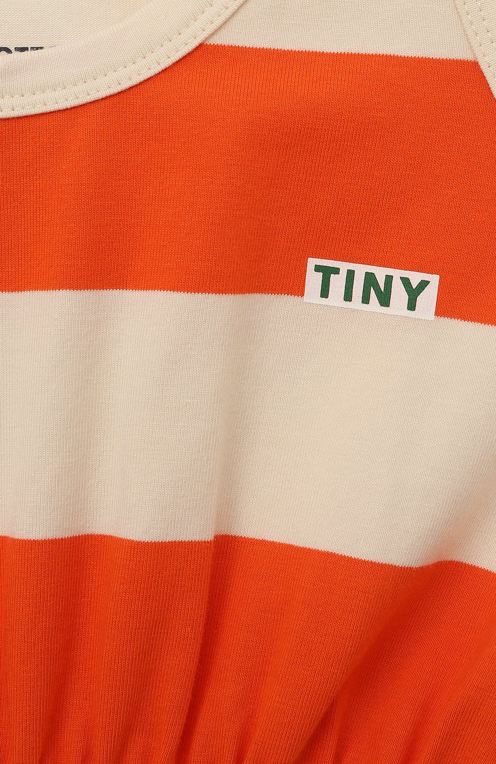 Хлопковое платье TINYCOTTONS оранжевого цвета по цене 9750 руб., арт. SS23-033, фото 3 Хлопковое платье TINYCOTTONS, арт. SS23-033, фото 3