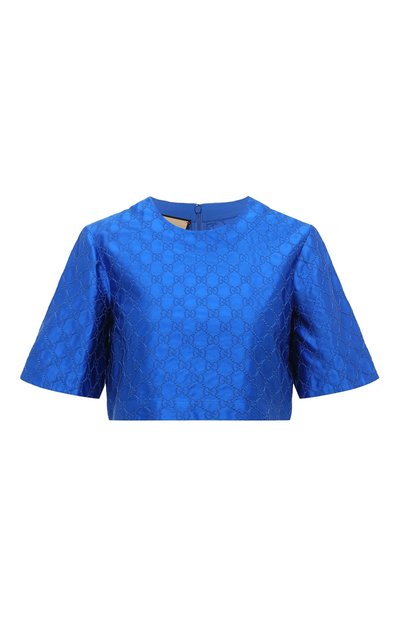 Женский шелковый топ GUCCI, арт. 681569 ZAIDC