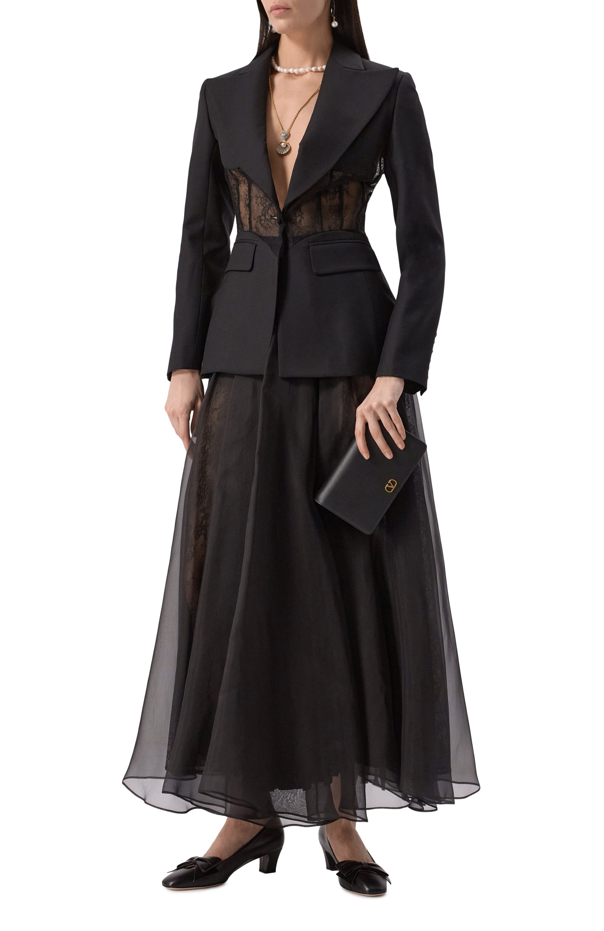 Сумка vlogo signature mini VALENTINO черного цвета по цене 127500 руб., арт. 6W2P0AK8/SNP, фото 7 Сумка vlogo signature mini VALENTINO, арт. 6W2P0AK8/SNP, фото 7