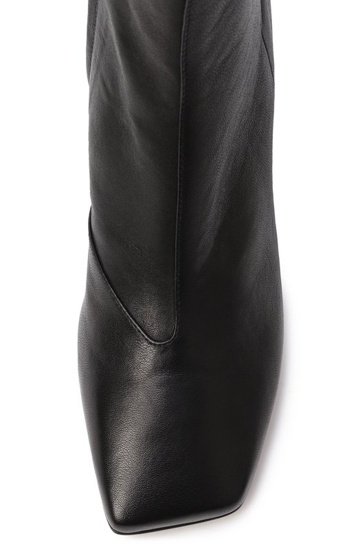 Кожаные ботильоны Maison Margiela S58WU0393/P3753 Чёрный  S58WU0393/P3753 Фото 6