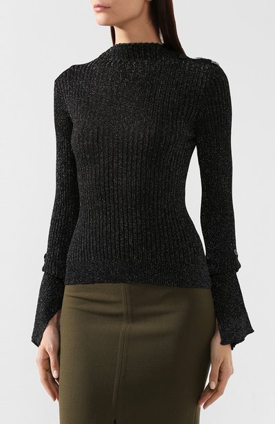 Пуловер ROLAND MOURET черного цвета по цене 59950 руб., арт. AW19/K6332/F0395, фото 3 Пуловер ROLAND MOURET, арт. AW19/K6332/F0395, фото 3