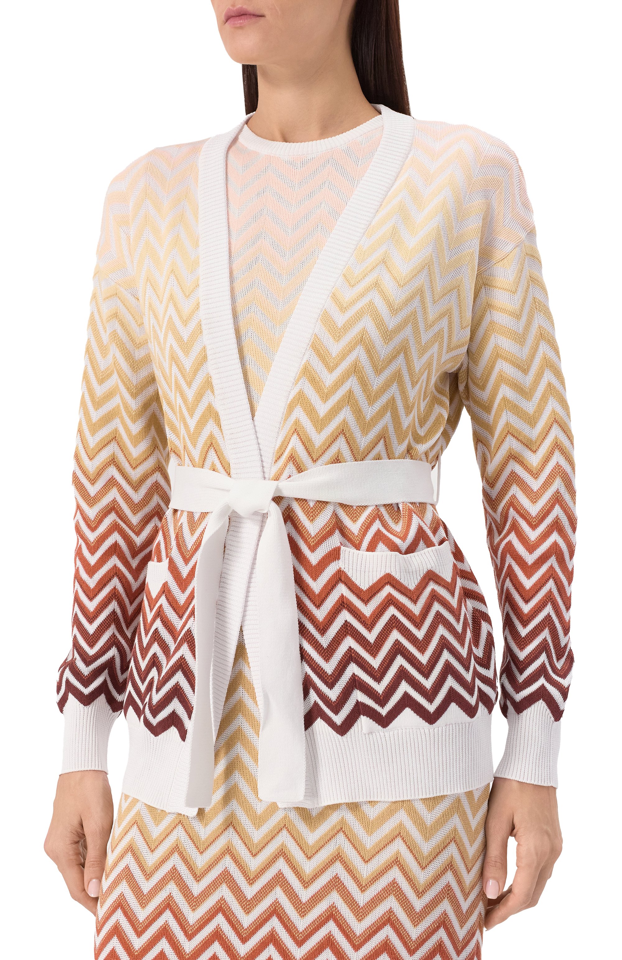 Кардиган из в�искозы и хлопка MISSONI, арт. DS25SM07/BK044V, фото 3