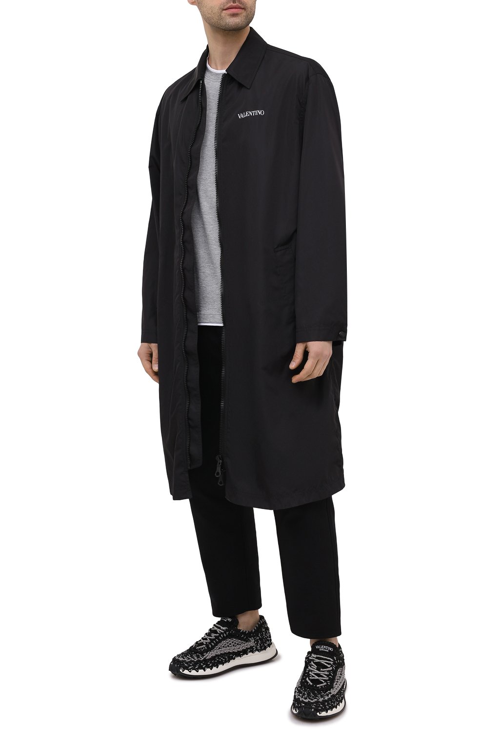 Текстильные кроссовки crochet VALENTINO, арт. VY0S0E41/ZXB, фото 2