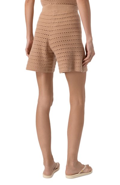 Шорты из хлопка и кашемира FTC бежевого цвета по цене 29350 руб., арт. 09903-0420, фото 4 Шорты из хлопка и кашемира FTC, арт. 09903-0420, фото 4