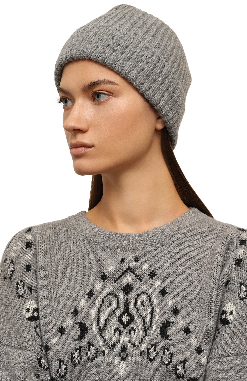 Шапка из шерсти и кашемира MANZONI24, арт. 24MCAPPELL0-X, фото 2