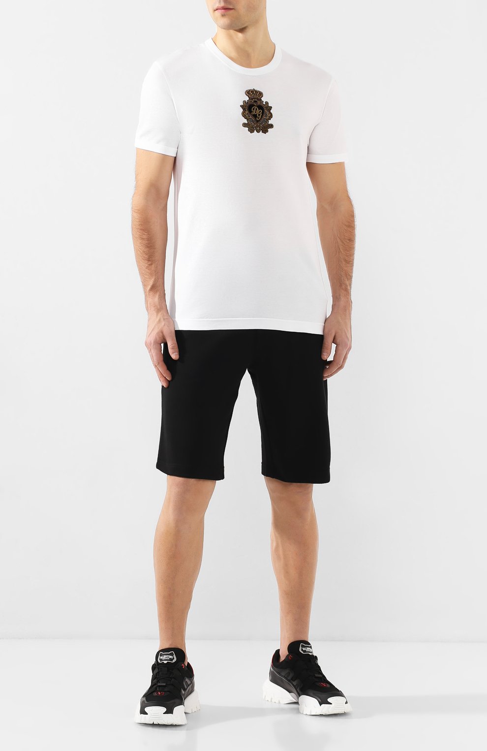 Хлопковые шорты DOLCE & GABBANA, арт. GYUTEZ/G7VNJ, фото 2