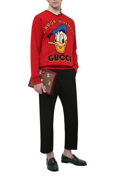 Кожаные лоферы GUCCI, арт. 644724/17X10, фото 2