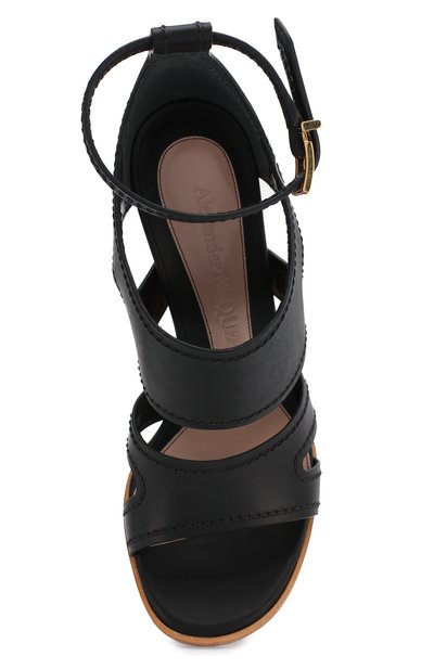 Кожаные босоножки ALEXANDER MCQUEEN, арт. 621839/WHXZ7, фото 5