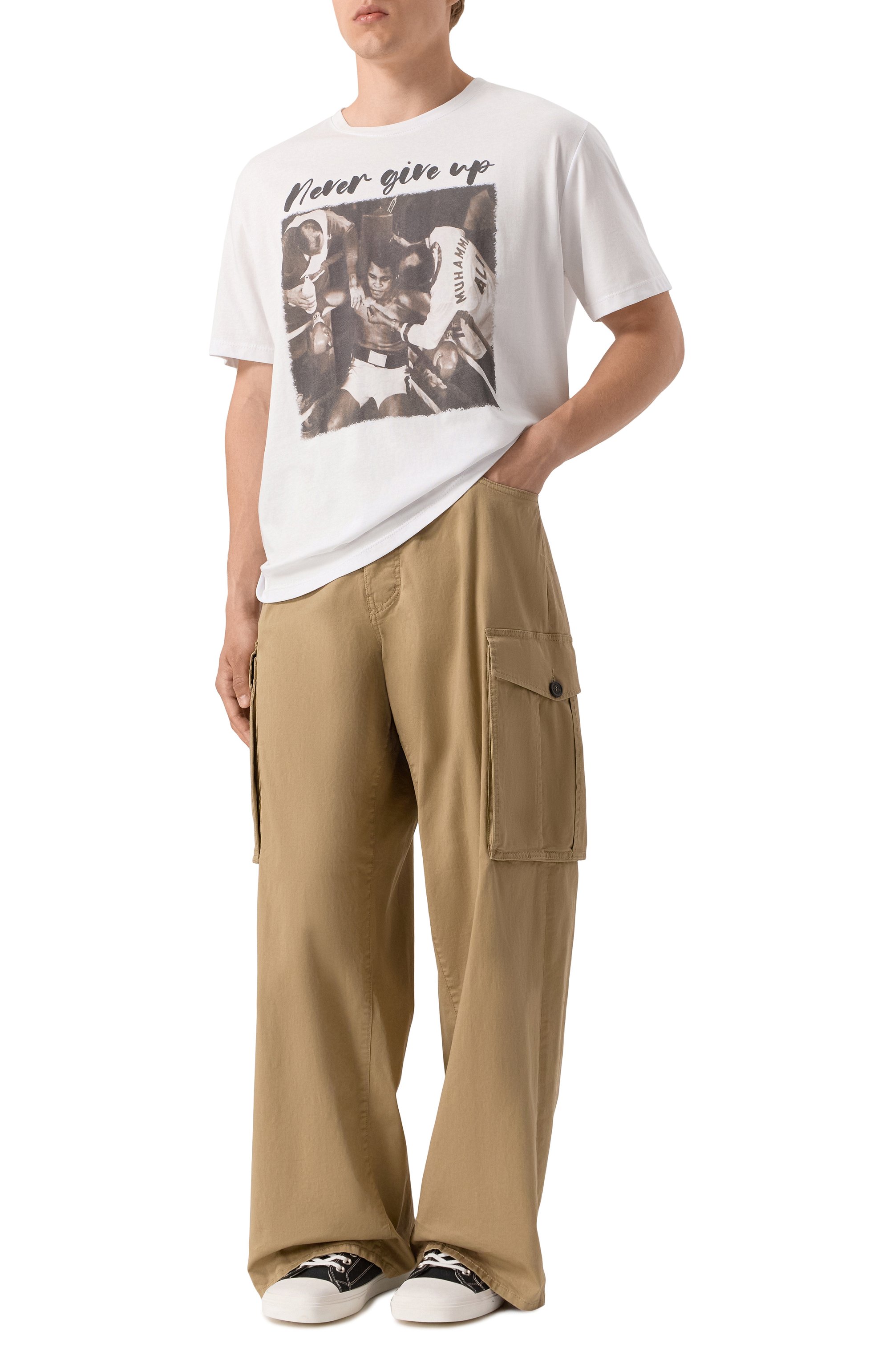 Хлопковая футболка BISIBIGLIO, арт. MUHAM NEGAP, фото 2