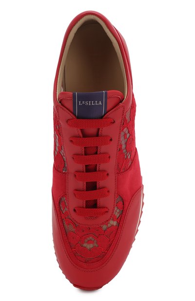 Кожаные кроссовки LE SILLA, арт. 6907N020M1PPLAC, фото 5