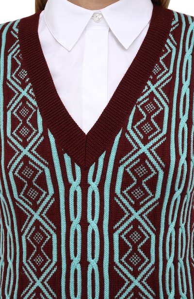 Шерстяной жилет DRIES VAN NOTEN, арт. 202-11201-1700, фото 5