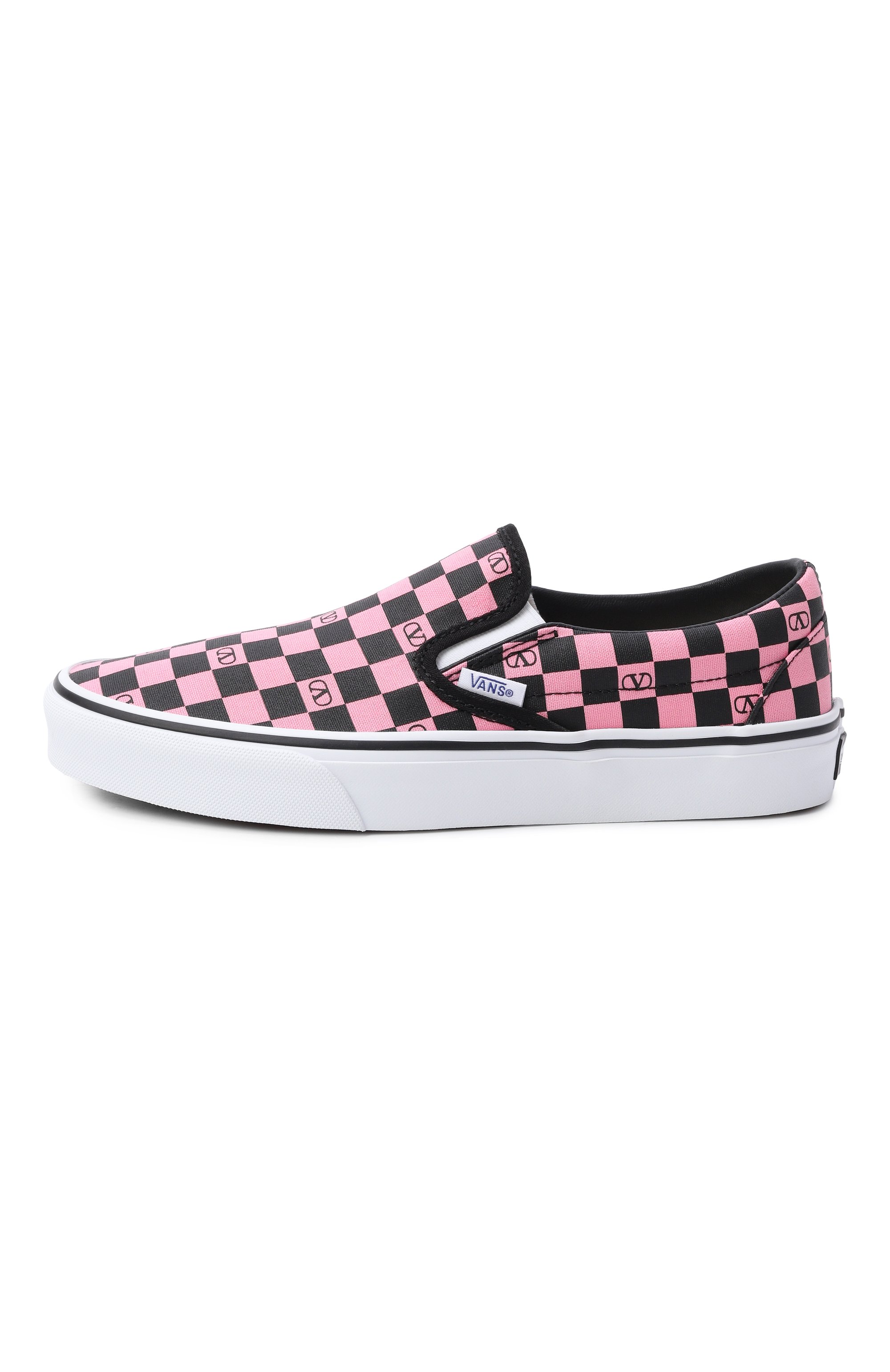Текстильные слипоны valentino x vans VALENTINO, арт. 8W2S0NY9/HPK, фото 4