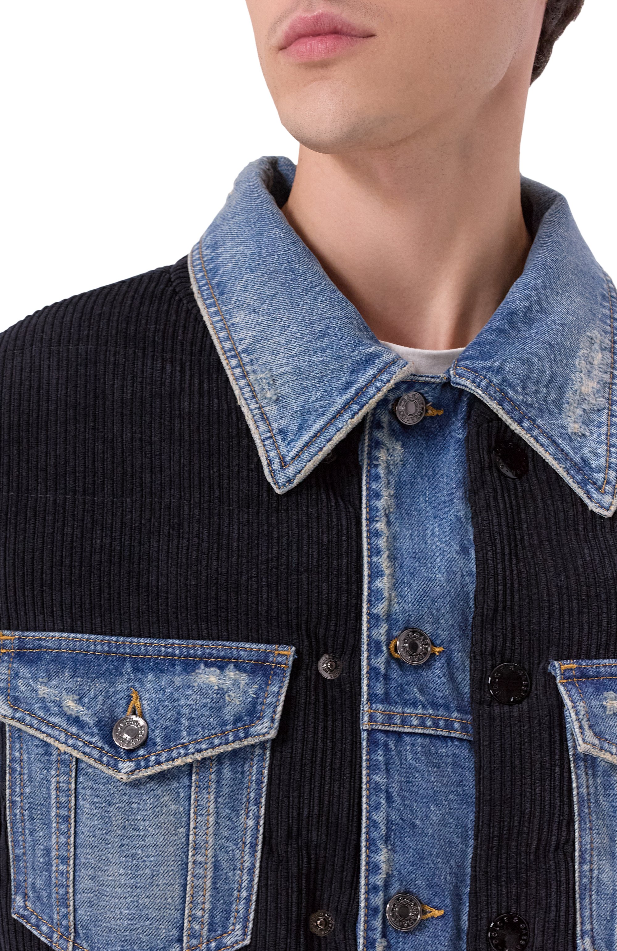 Комбинированная куртка DOLCE & GABBANA, арт. G9BTMD/GJ699, фото 5