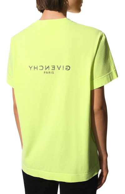 Хлопковая футболка GIVENCHY, арт. BW707Z3Z7K, фото 4